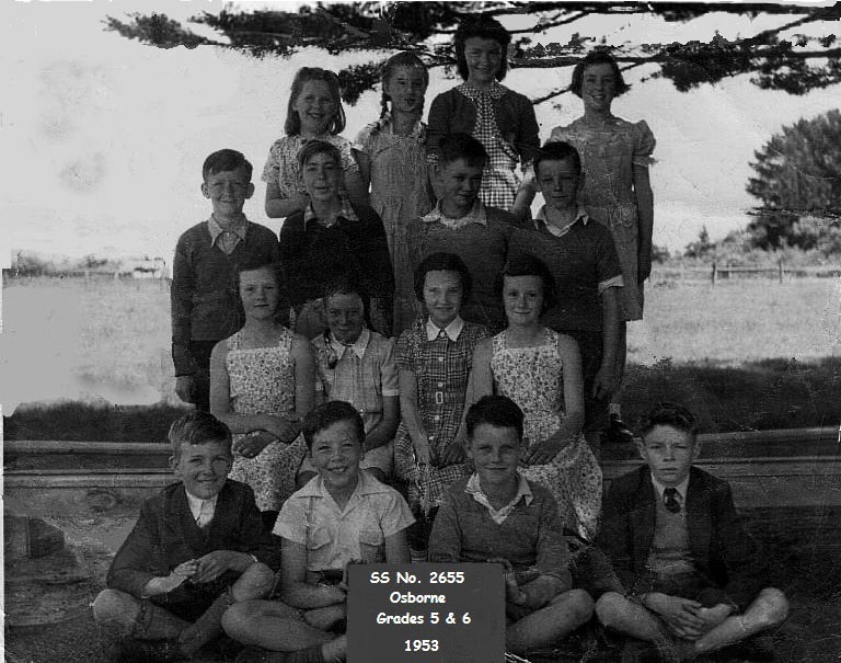Grade 5/6, 1953,  Osborne State School 2655, Mornington Peninsula, Victoria