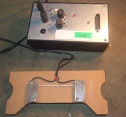 Two silvered PCB thumb contacts suit  Silicon Chip magazine ECG Kit