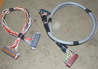 Extension cables for servicing Tek plug-ins