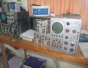 Original workshop of Peter Ward, AX2VCI Original workshop of Peter Ward, AX2VCI