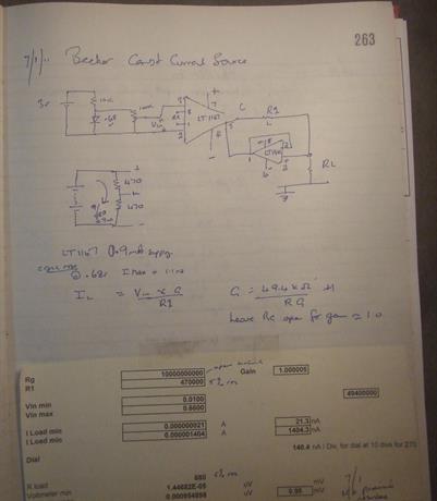 DIY LT1167 microcurrent generator circuit for Becker body healing experiments.