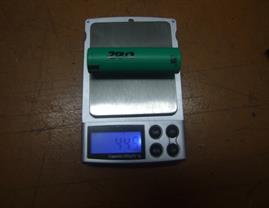 Weight of 18650 cells gave an indication of those with greatest capacity Weight of 18650 cells gave an indication of those with greatest capacity