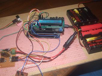 Arduino temperature controlled mini-hotplate with datalogging.
