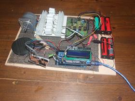 DIY Arduino stepper motor test bed