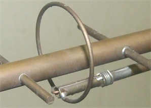 DIY Lambda loop feed for 2.4 GHz yagi useds split sheath balun
