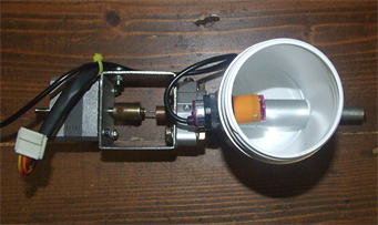 Arduino controlled stepper drives micro seeder top view Arduino controlled stepper drives micro seeder top view
