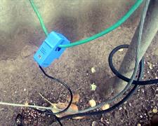 DIY electric fence graphical monitor, current pickup DIY electric fence graphical monitor, current pickup