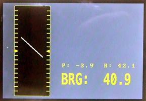 Arduino artificial horizon, bar display, fully constrained