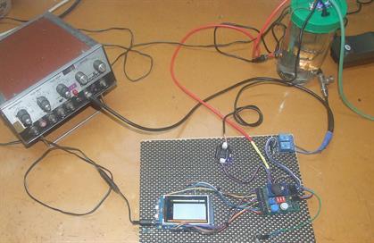 Arduino controlled ionic silver generator with TDS sensor and graphical display Arduino controlled ionic silver generator with TDS sensor and graphical display