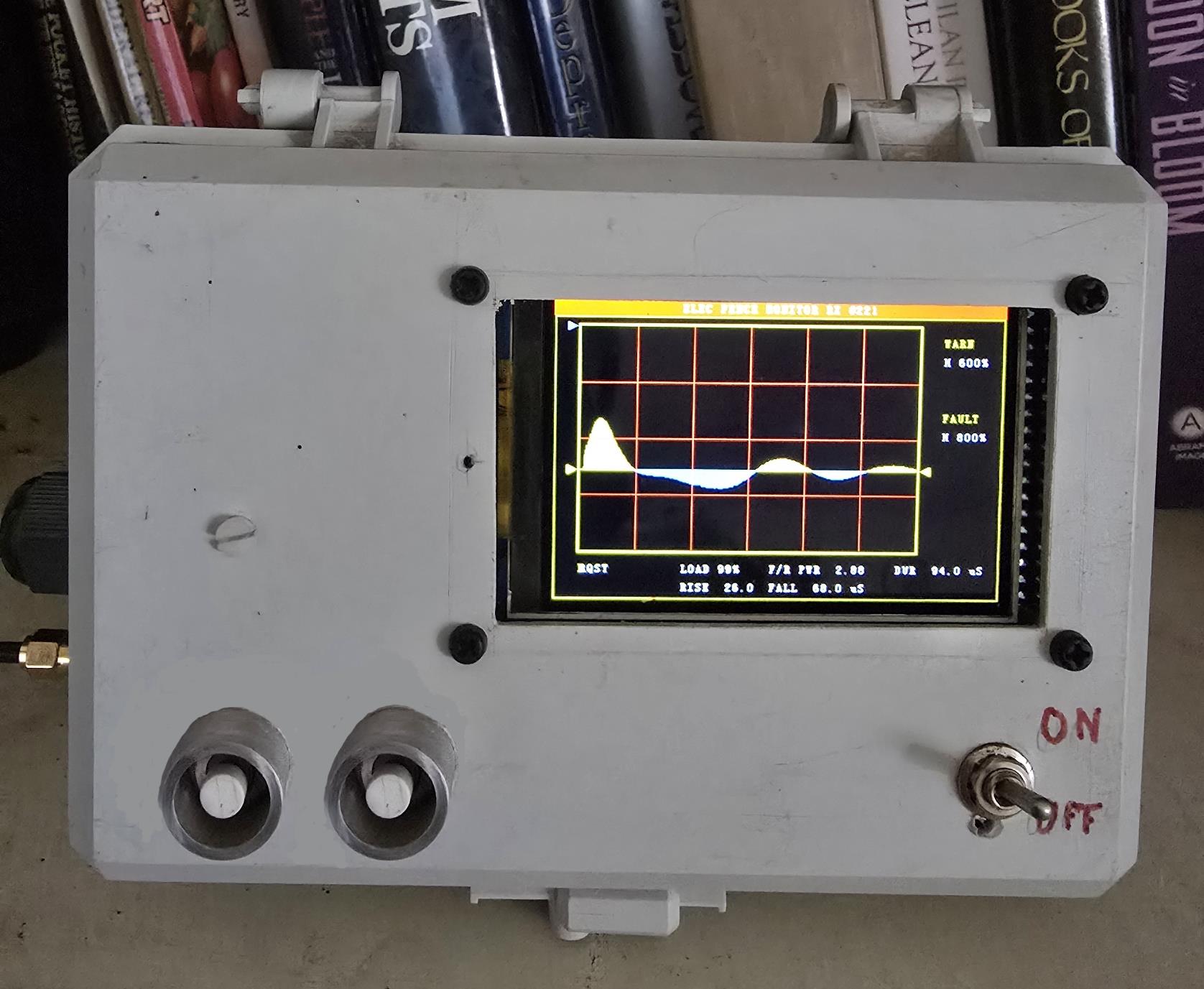 Kitchen display of electric fence pulse is easiest method for checking fence operation Kitchen display of electric fence pulse