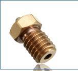 Good extruder nozzle with minimum entry chamfer avoids feed jams.