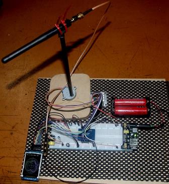 DIY antenna pattern range for 2.4 GHz, table top model uses 24BYJ-48 stepper An antenna rotator and signal strength recorder to produce antenna field patterns