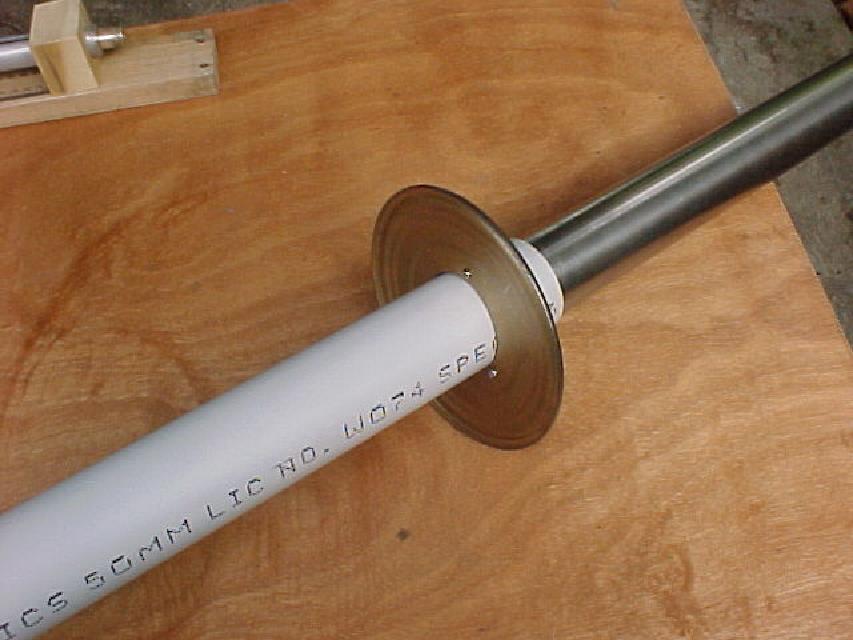 DIY 2.4 GHz reduced groundplane helical antenna Optional groundplane extension, DIY 2.4 GHz reduced groundplane helical antenna